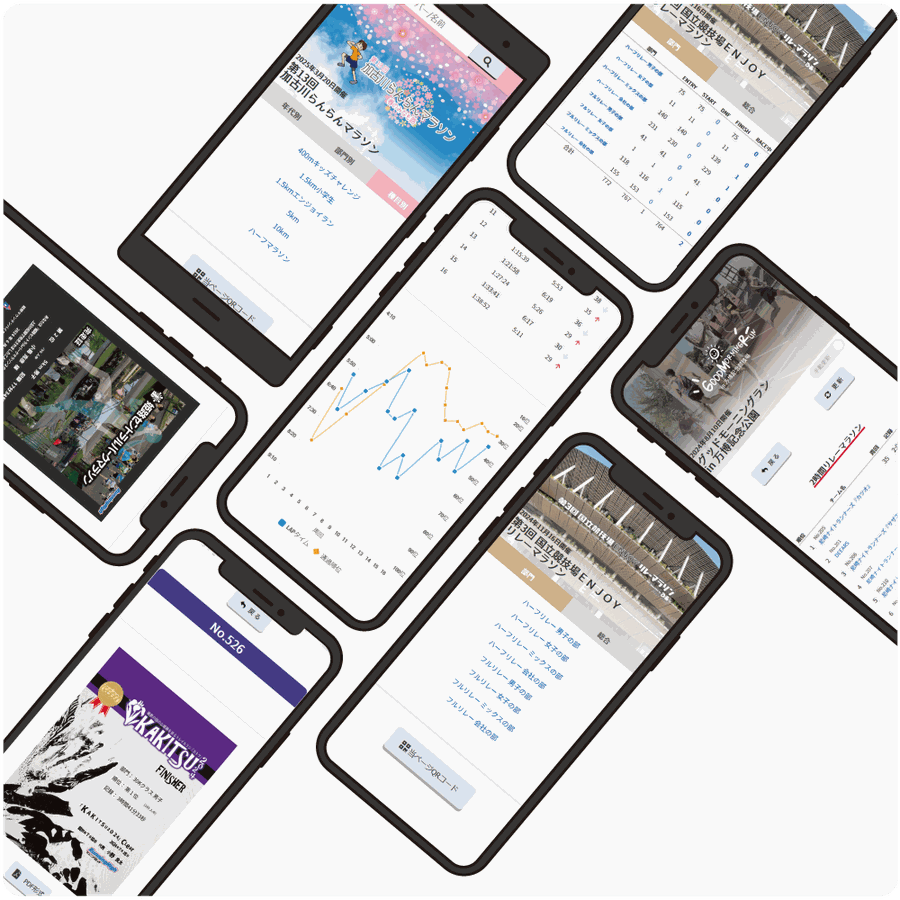 レース速報サイト「timesync.jp」の画面